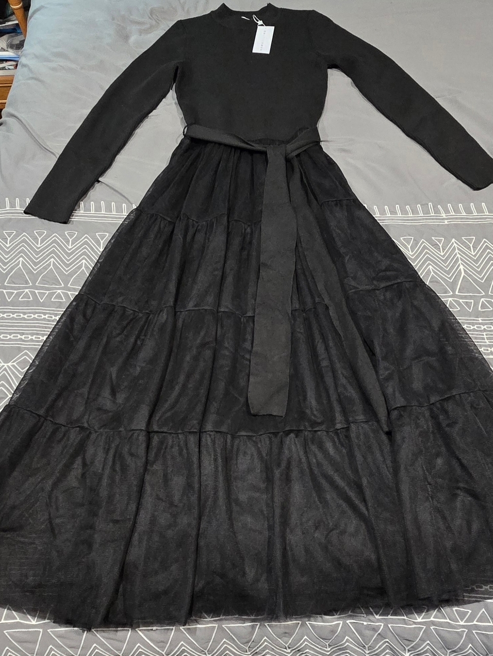 Baltic Born Demi Sweater Tulle Dress Size XL